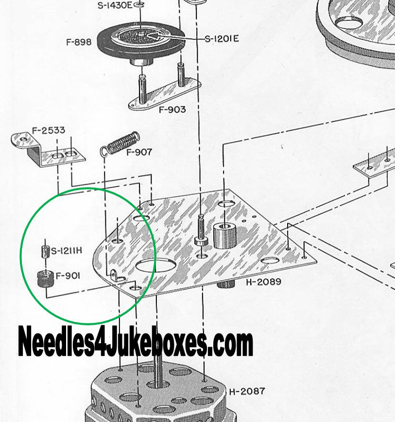 AMI Rowe New Original Jukebox Parts